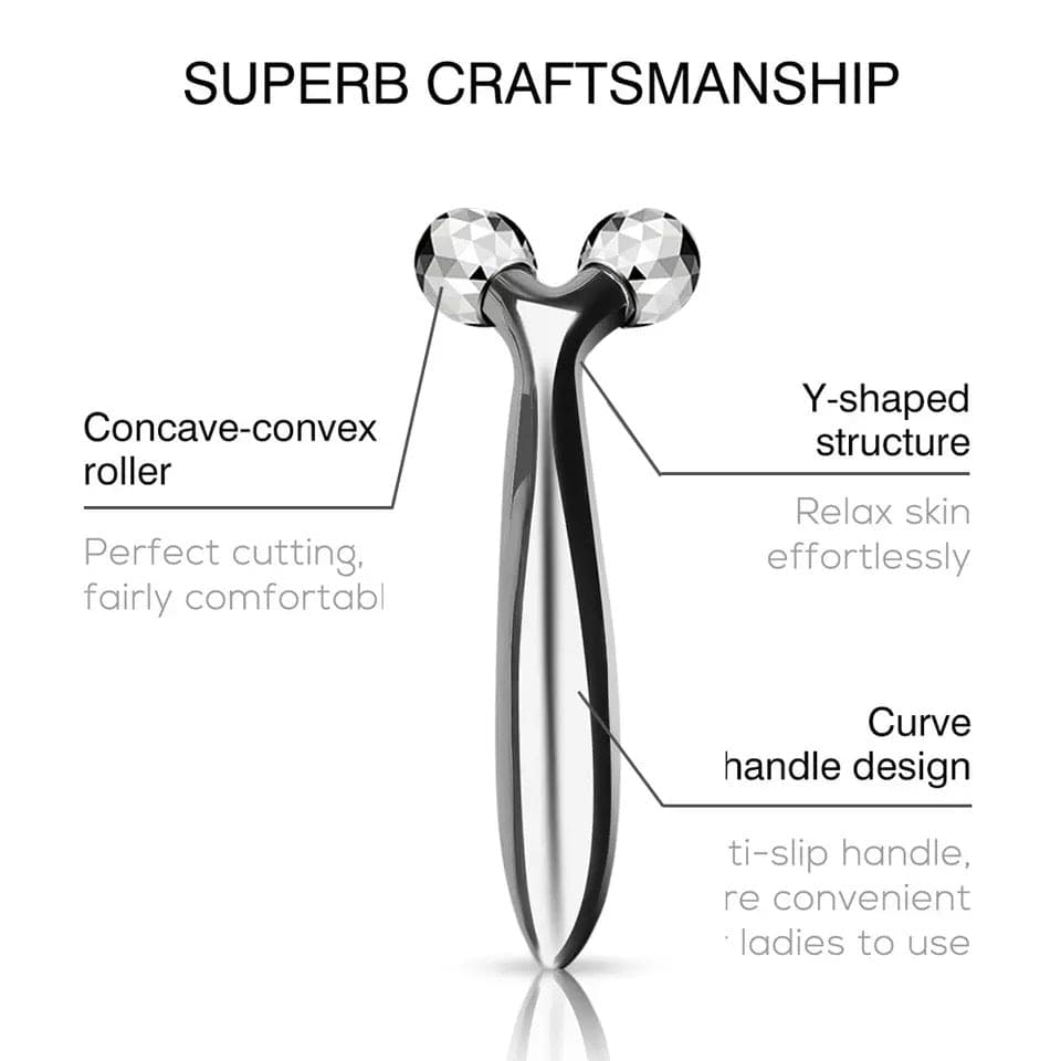 3D Diamond Cut Face And Body Slimming Roller With Facial Band, 360 Rotate Thin Face Body Shaping Relaxation Lifting Wrinkle Remover, 3D Roller Massager 3D Diamond Cut Face And Body Slimming Roller With Facial Band, 360 Rotate Thin Face Body Shaping Relaxation Lifting Wrinkle Remover, 3D Roller Massager